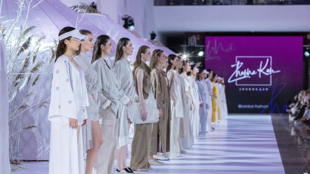 Kazakhstan Fashion Week 32 сезон Весна-Лето. Показ коллекции ZARDOZI